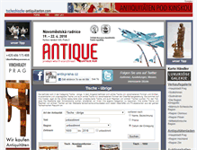 Tablet Screenshot of antike-tische.tschechische-antiquitaeten.com