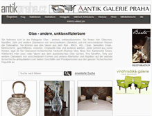 Tablet Screenshot of glas.tschechische-antiquitaeten.com